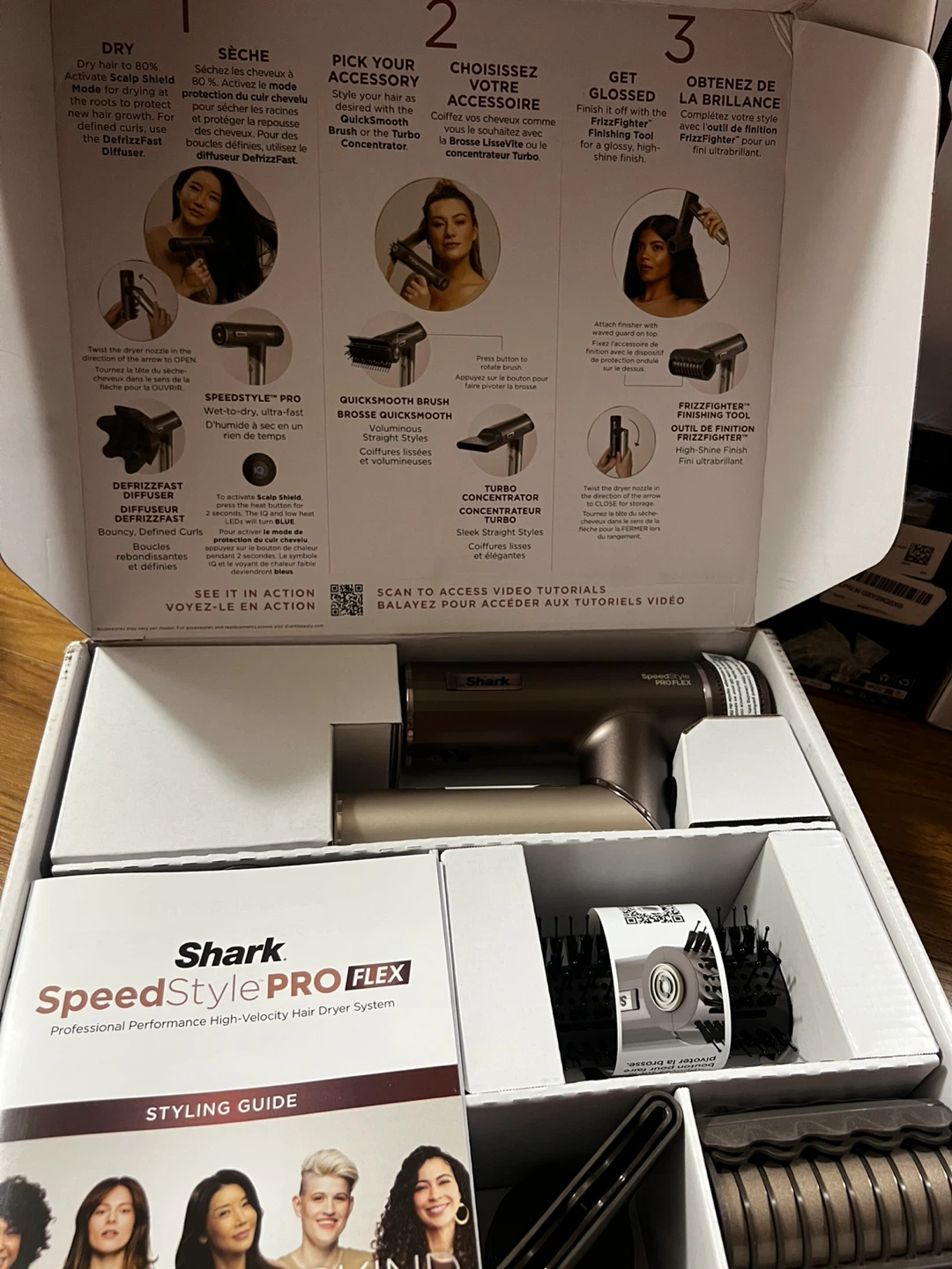 Shark SpeedStyle PRO FLEX High-Velocity Hair Dryer System - photo 2