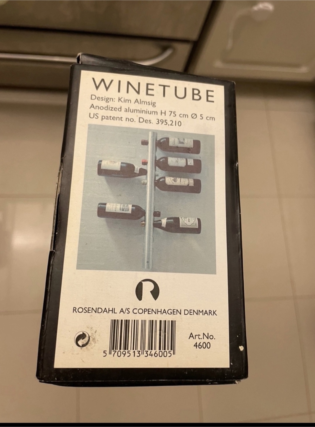 ROSENDAHL Winetube Wine Rack