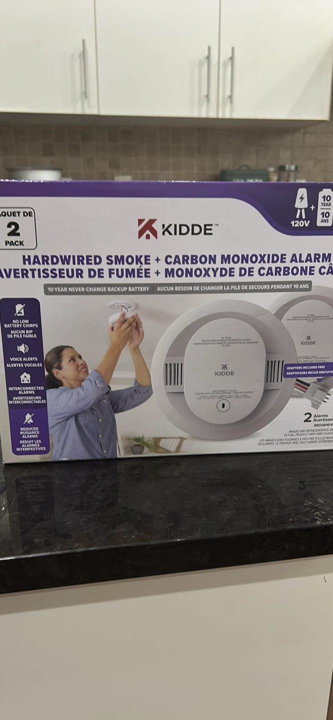 Kidde Hardwired Smoke + Carbon Monoxide Alarm (2 Pack) - photo 4
