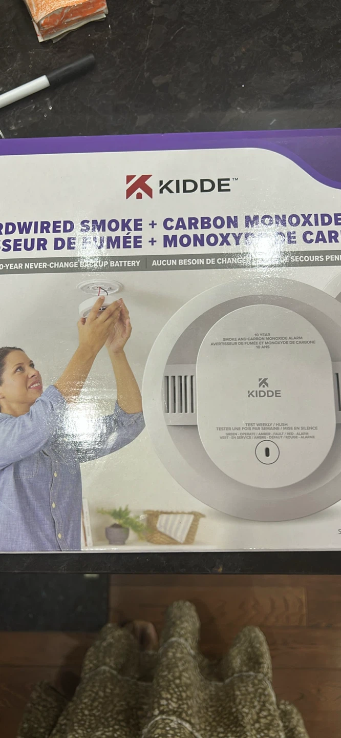 Kidde Hardwired Smoke + Carbon Monoxide Alarm (2 Pack) - photo 2