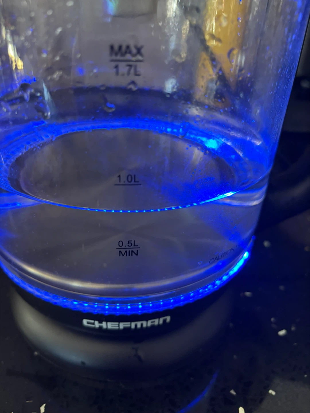 Chefman Glass Electric Kettle - photo 4