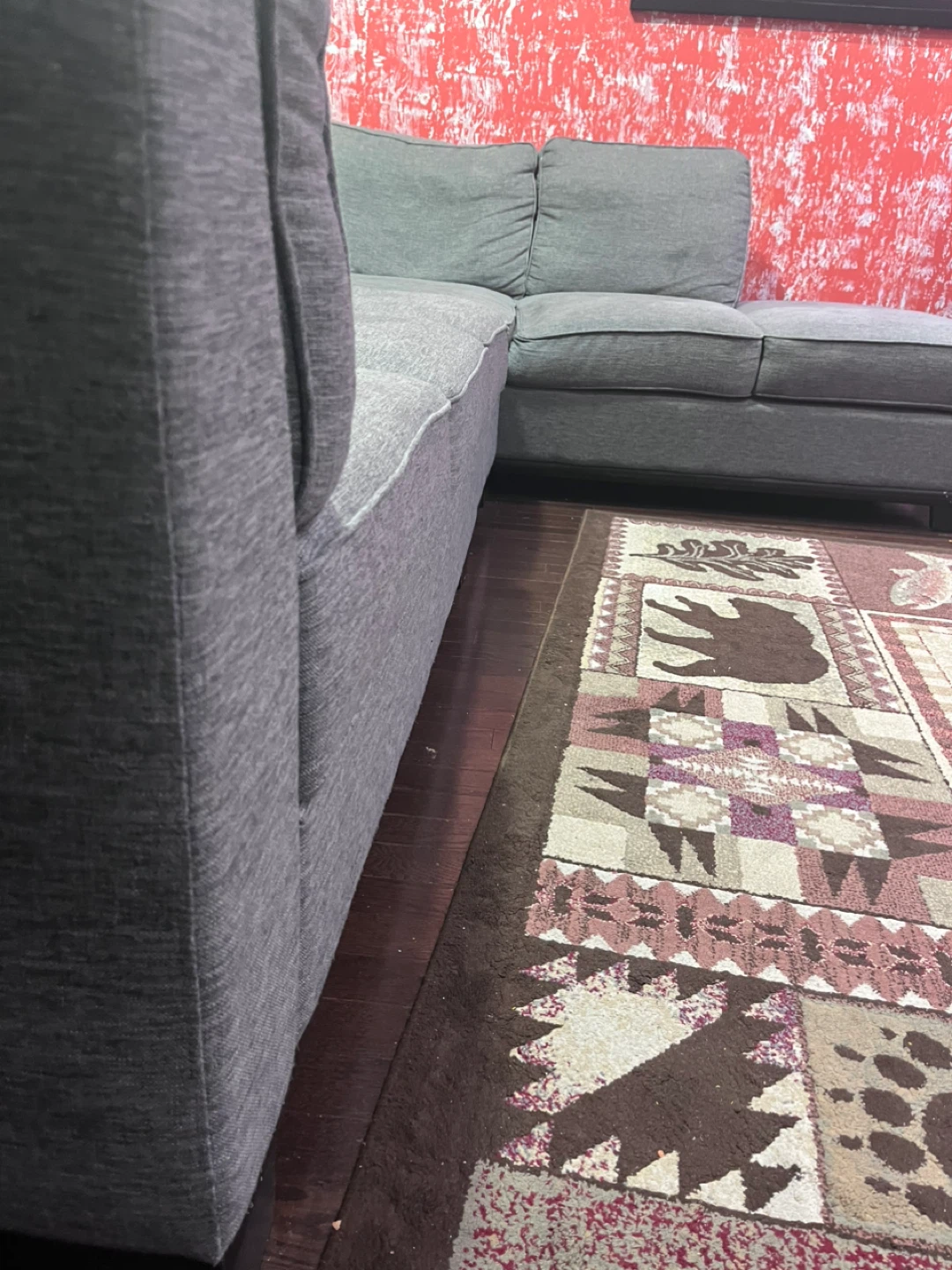 Grey Sectional Sofa - photo 2