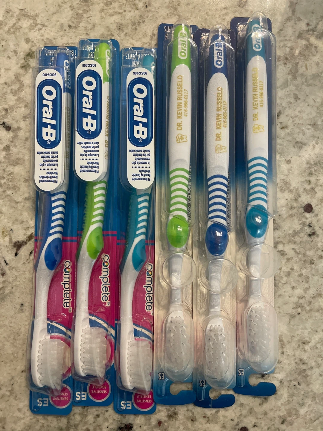 Oral-B Complete Sensitive Toothbrushes - 6 Pack