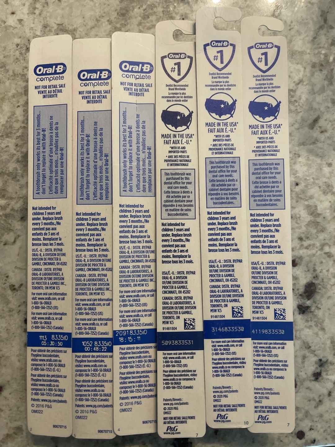 Oral-B Complete Sensitive Toothbrushes - 6 Pack - photo 2