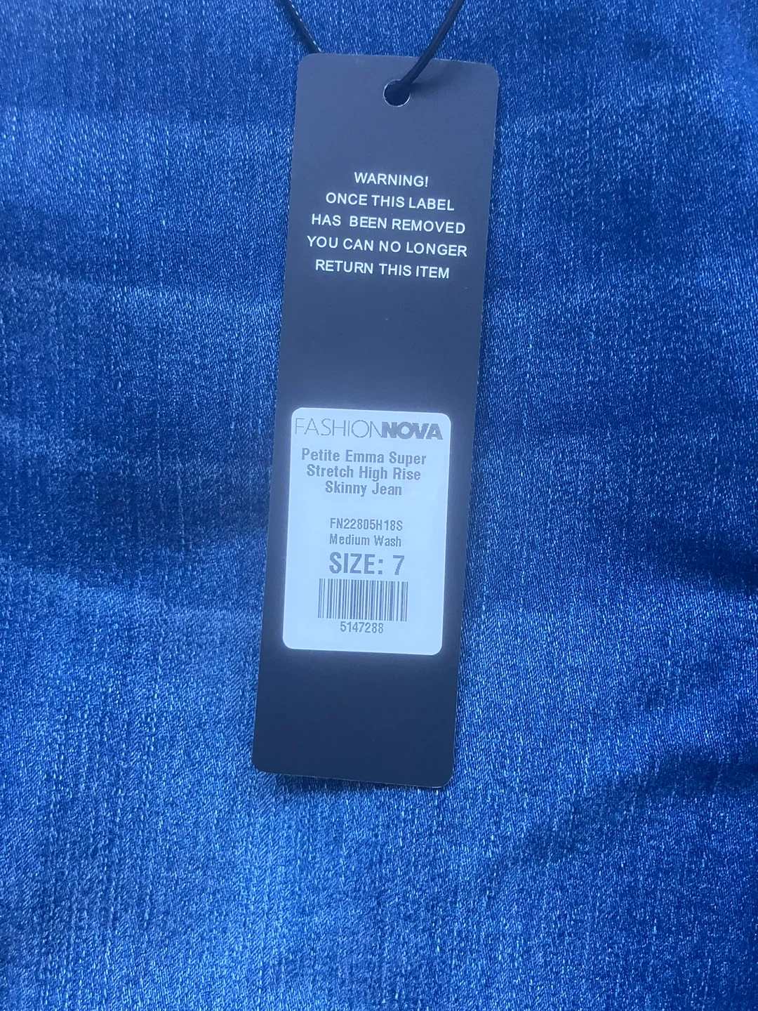 Fashion Nova Jeans Size 7 - photo 3