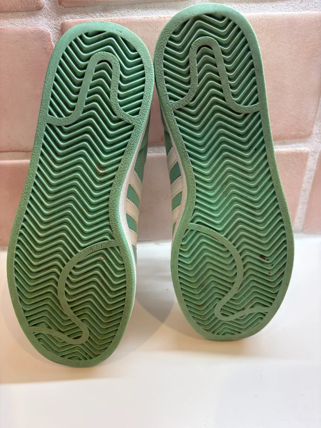 Adidas Superstar Shoes - Mint Green and White - photo 4