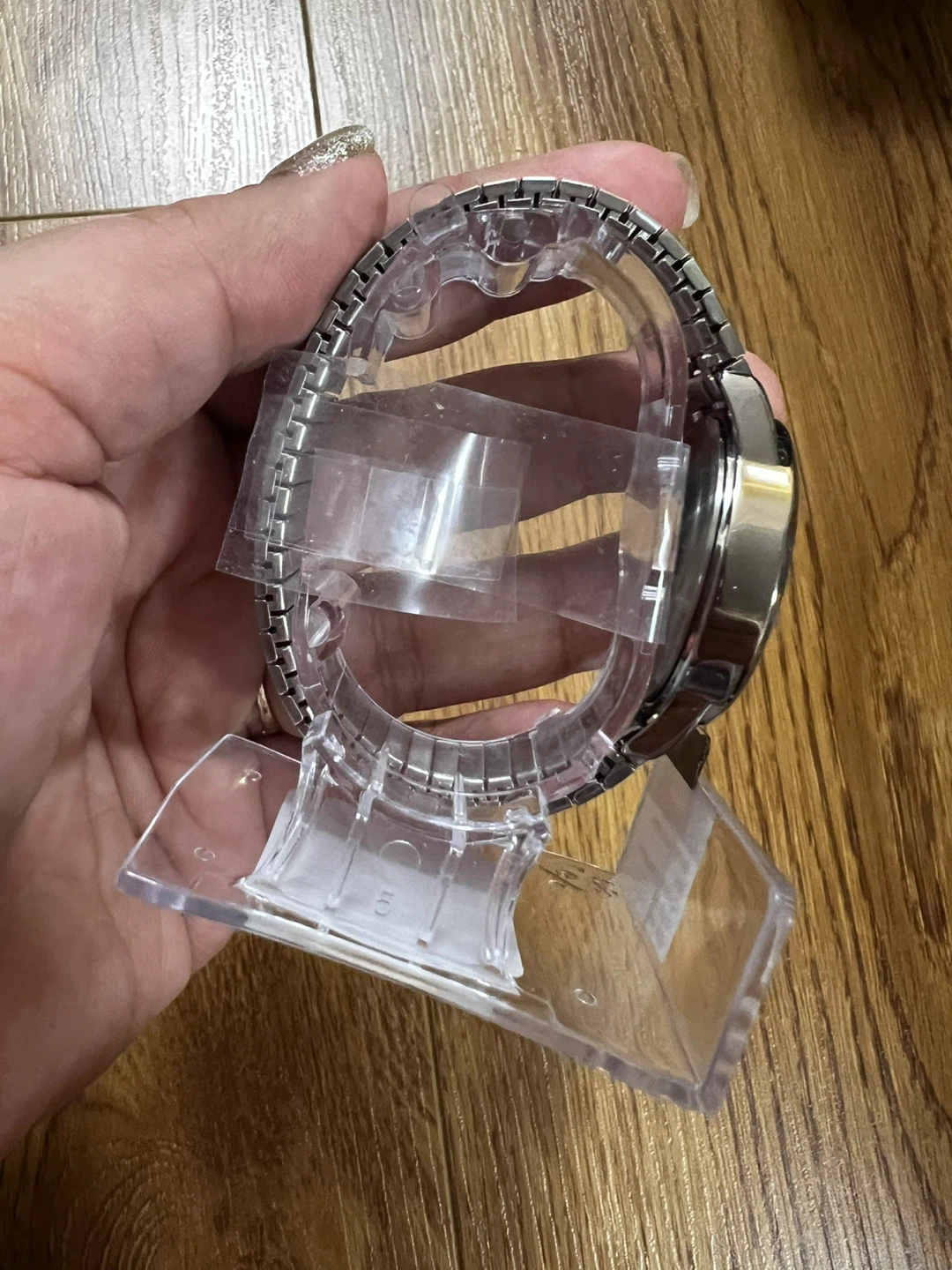 Timex Indiglo Stainless Steel Expansion Band Watch - photo 4
