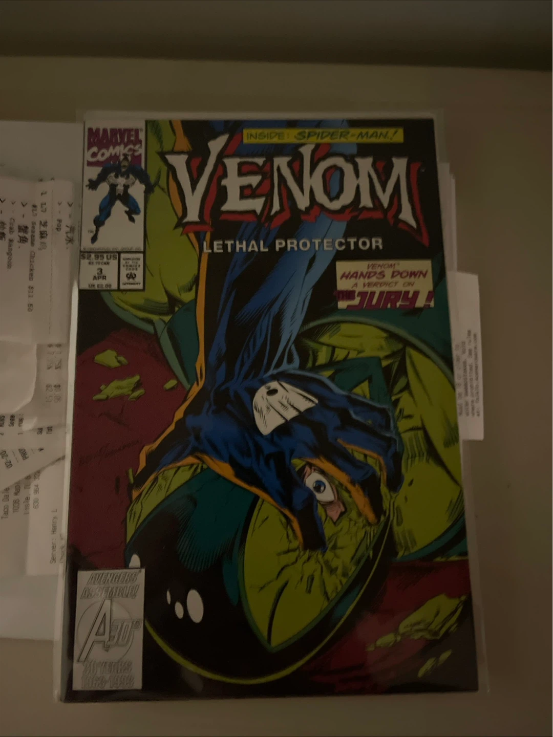 Venom Lethal Protector #3 Marvel Comics