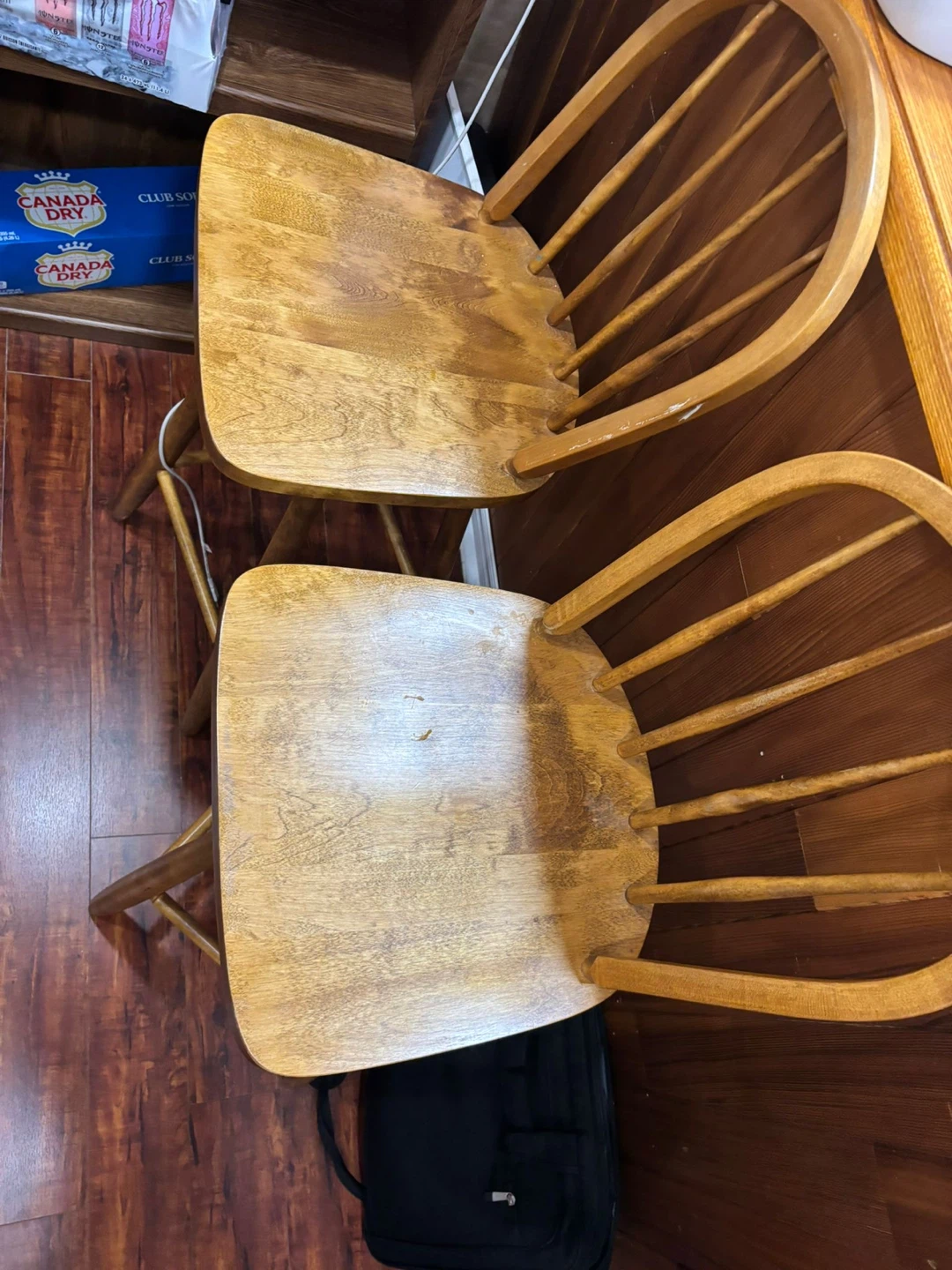Wooden Bar Stools - Set of 2 - photo 2