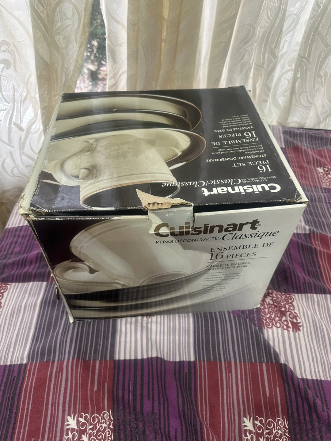Cuisinart Classic 16 Piece Stoneware Dinnerware Set - photo 5
