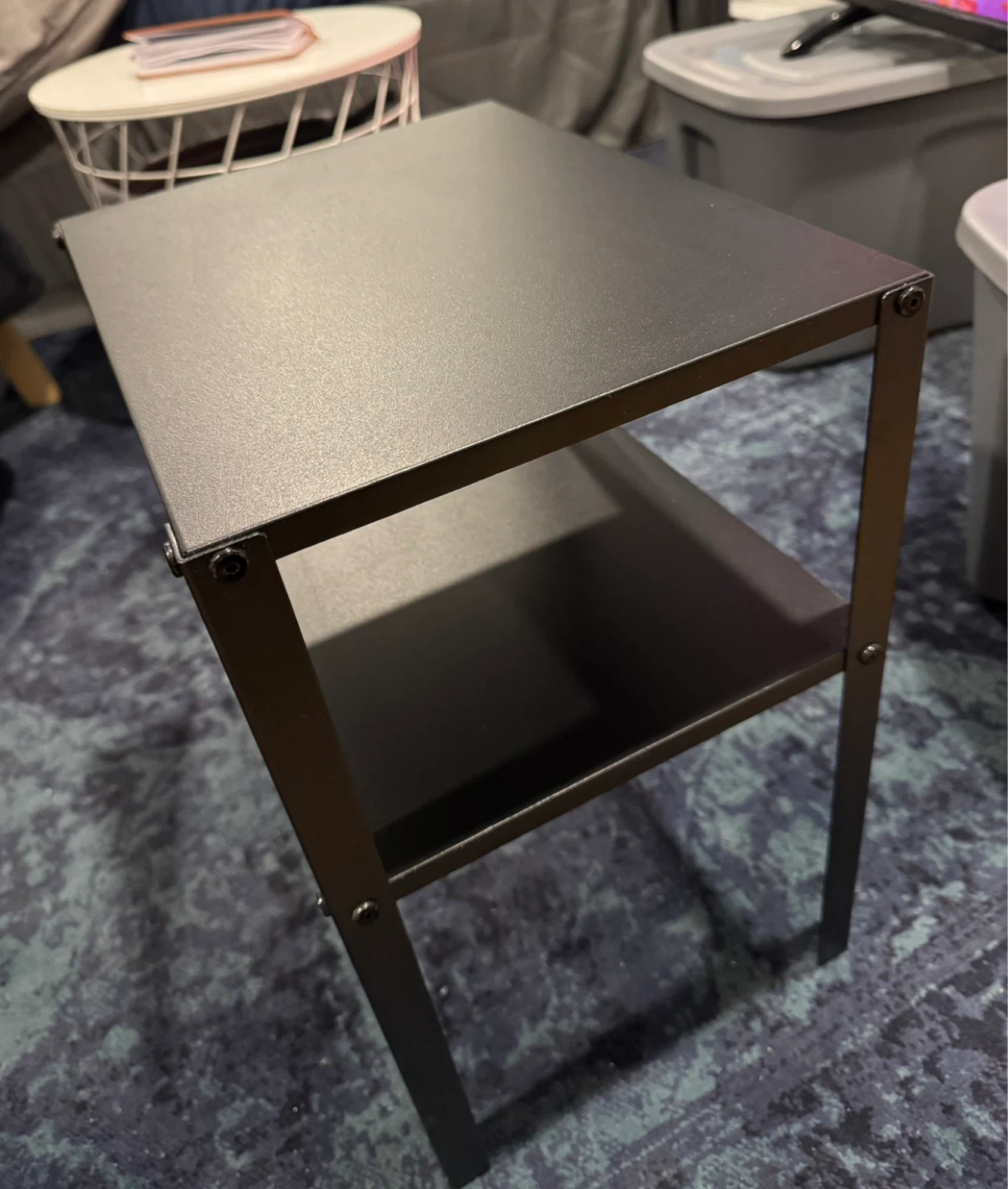 BLACK IKEA NIGHTSTAND