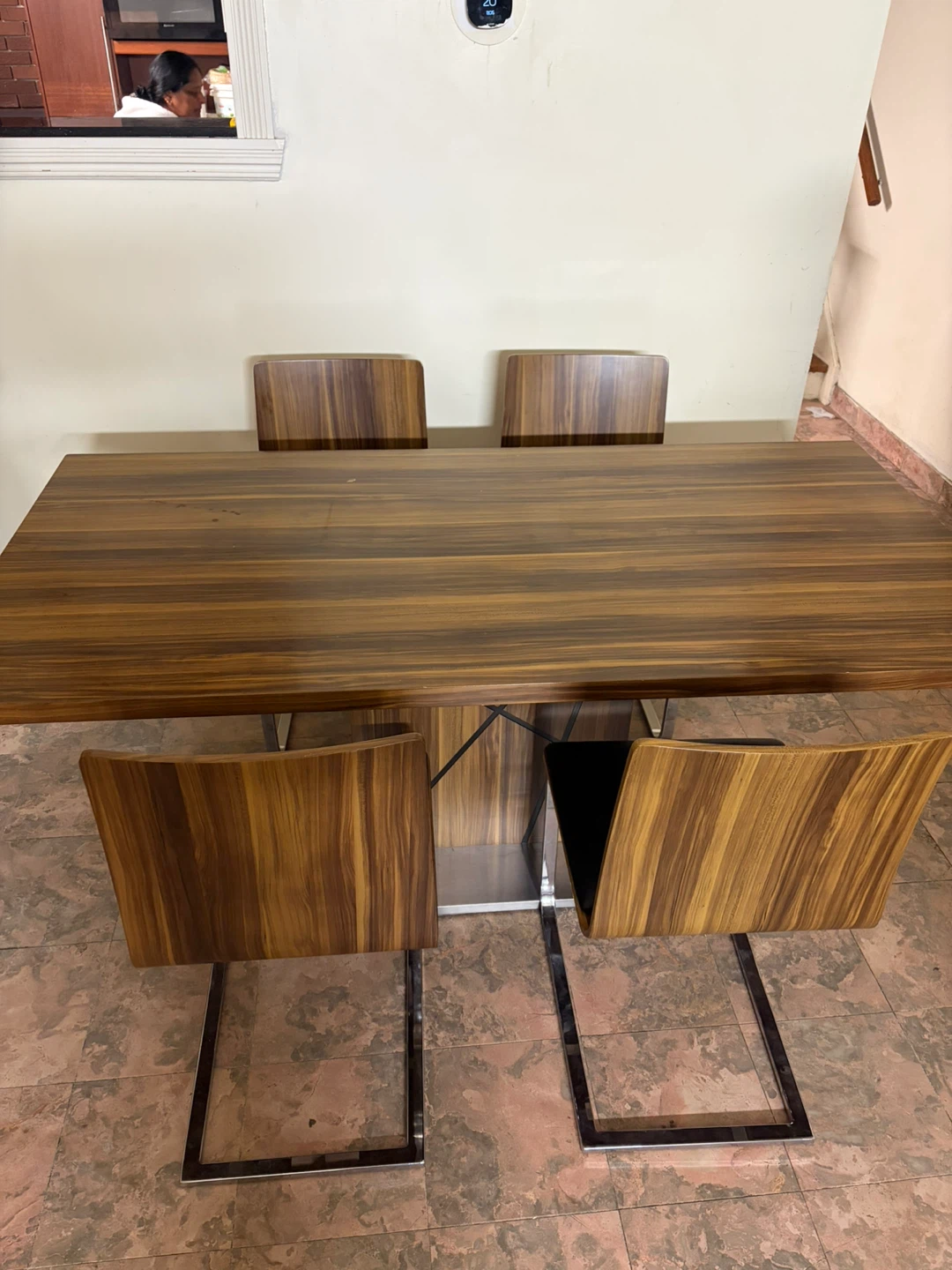 Modern Dining Table Set with 4 Chairs - photo 3