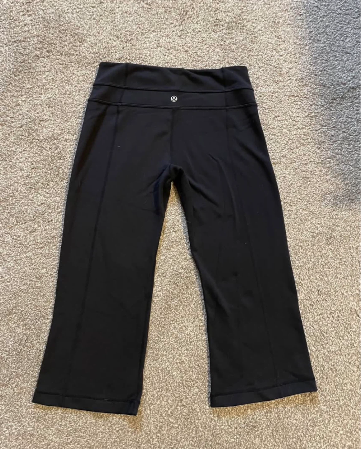 Lululemon Black Crop Pants Size 4