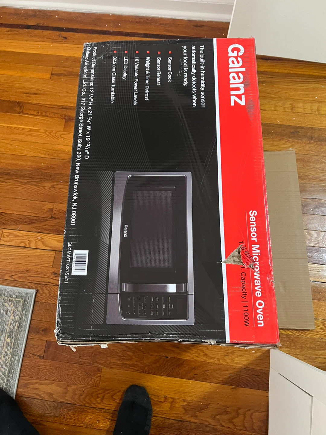 Galanz Sensor Microwave Oven 1100W - photo 2