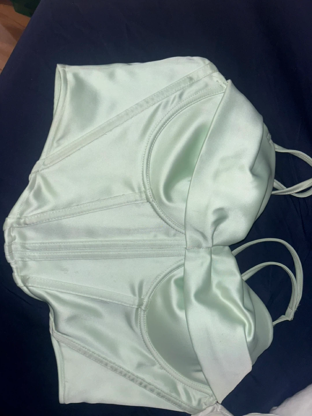 Mint Green Corset Top