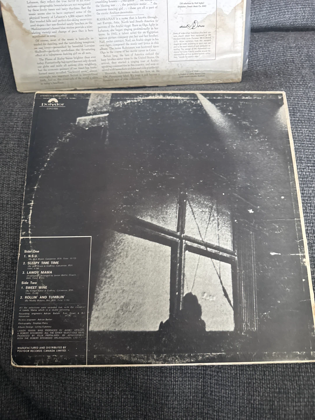 The L'Orchestre De La Suisse Romande - "Live Cream" Vinyl Record - photo 2