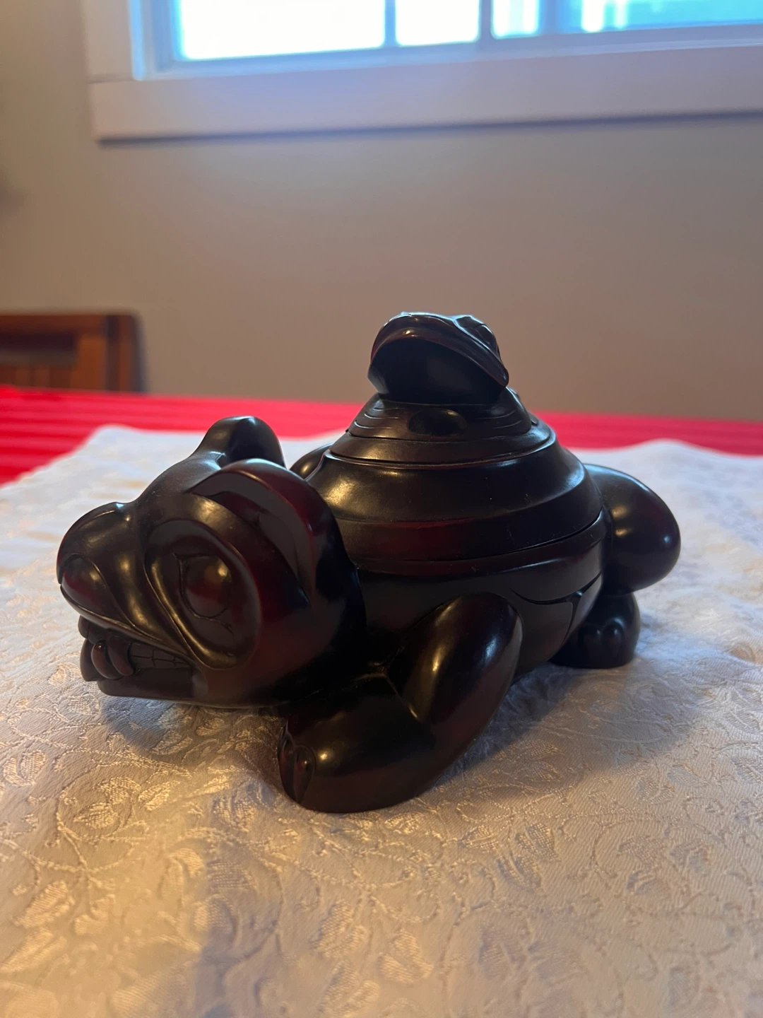 Boma Spirit Box - Indigenous Art Inspired Carving - photo 4