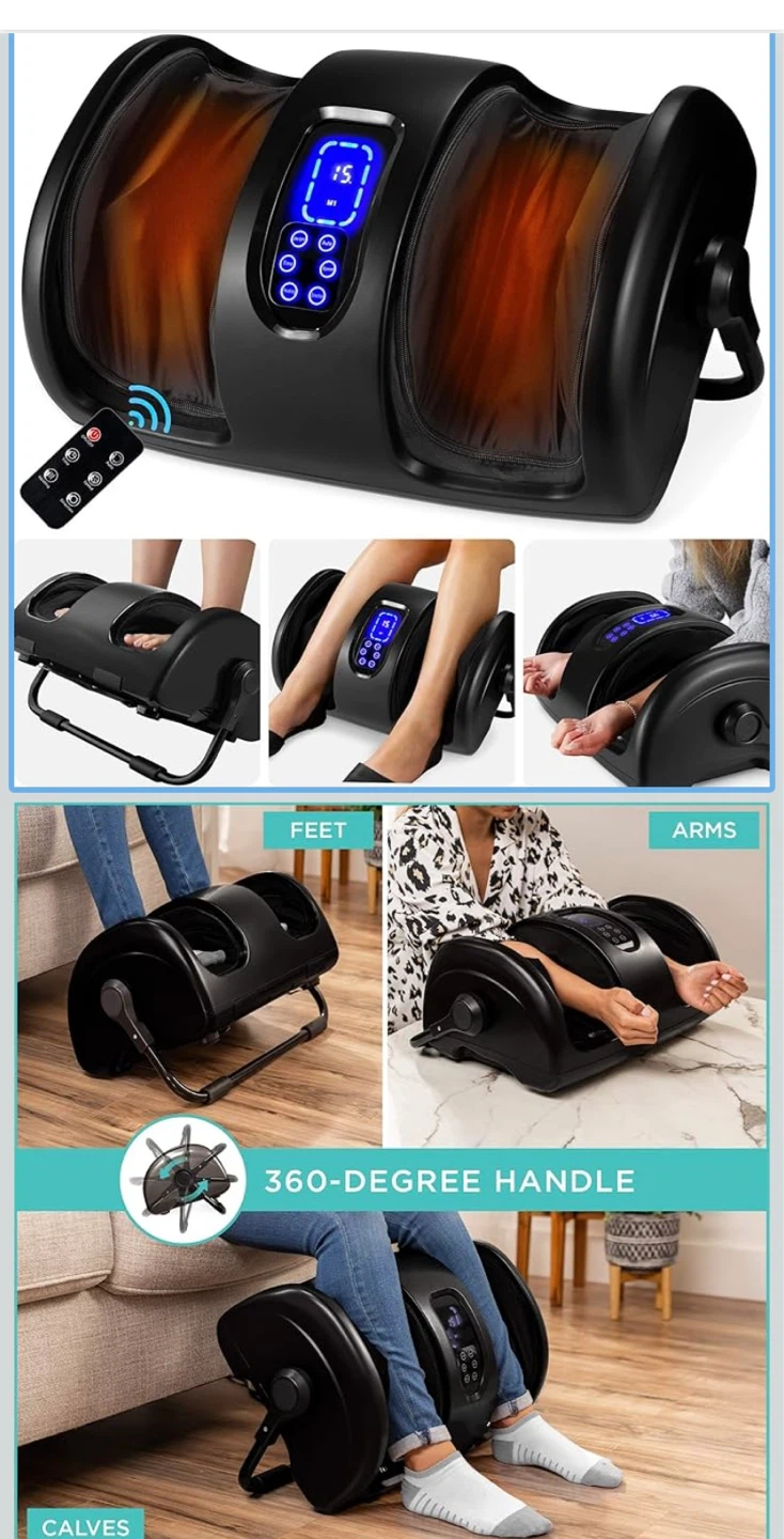 BCP Shiatsu 360 Foot & Calf Massager