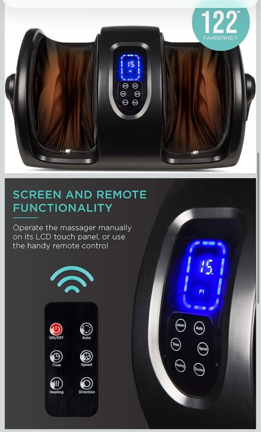 BCP Shiatsu 360 Foot & Calf Massager - photo 2