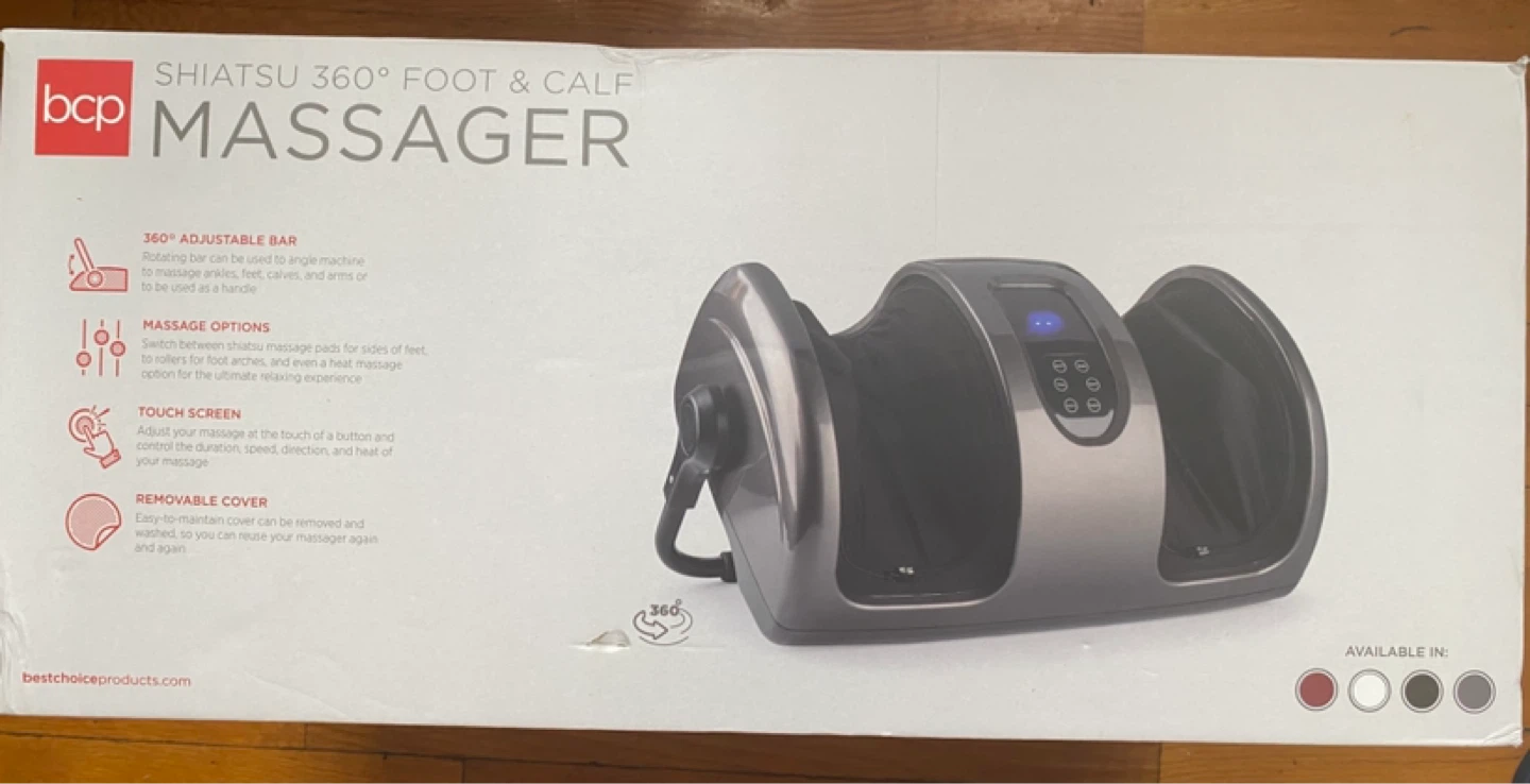 BCP Shiatsu 360 Foot & Calf Massager - photo 5