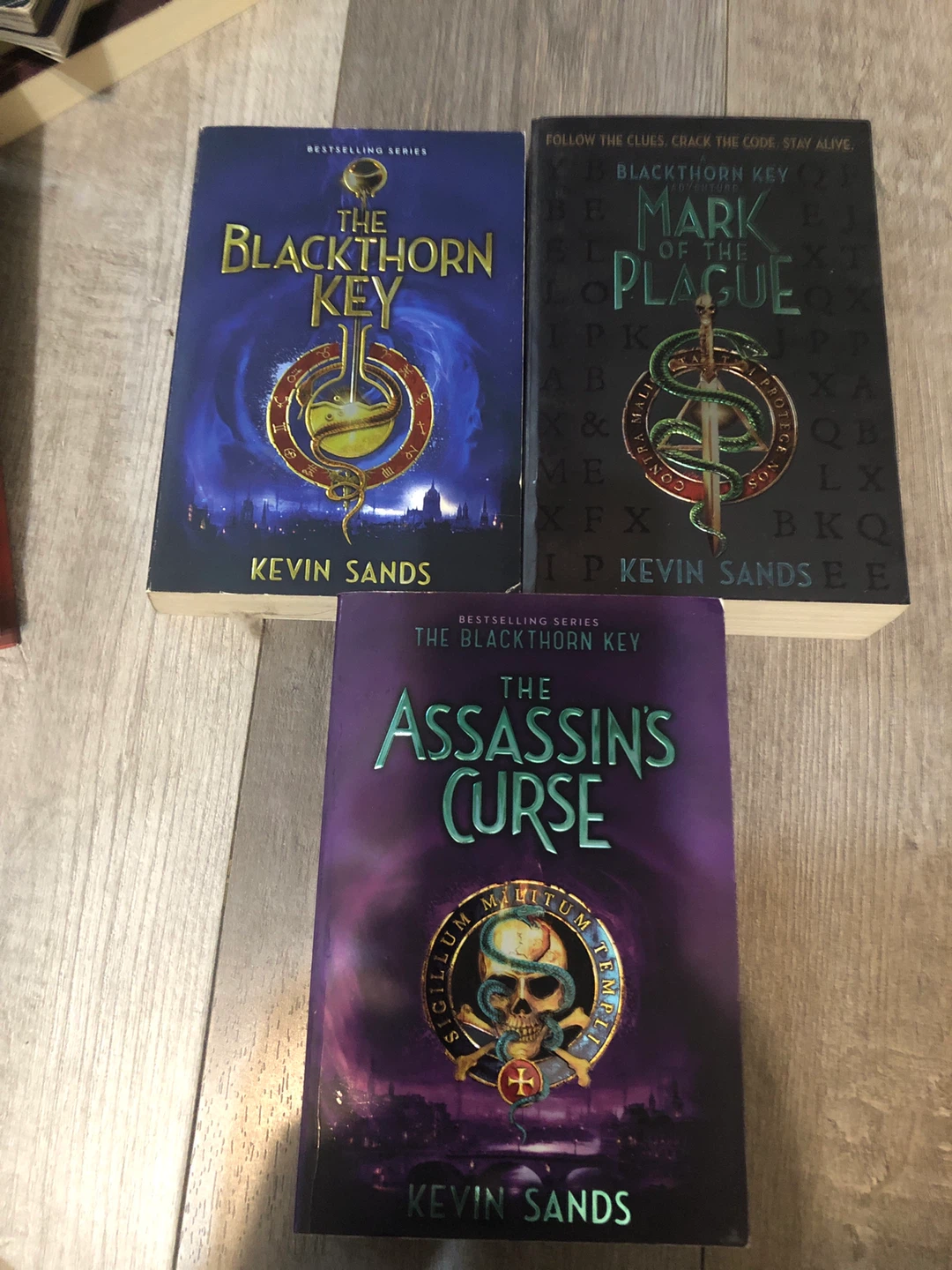 The Blackthorn Key Book Series by Kevin Sands