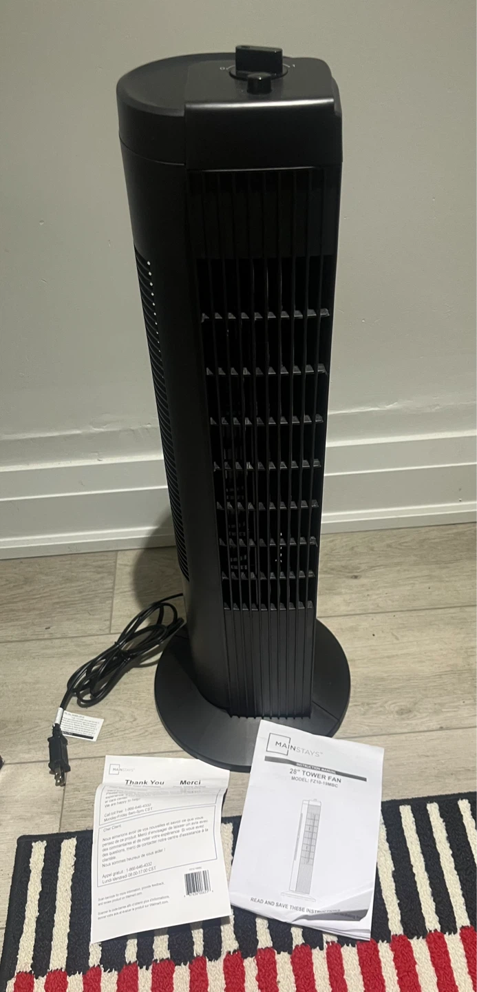 Mainstays 25" Tower Fan