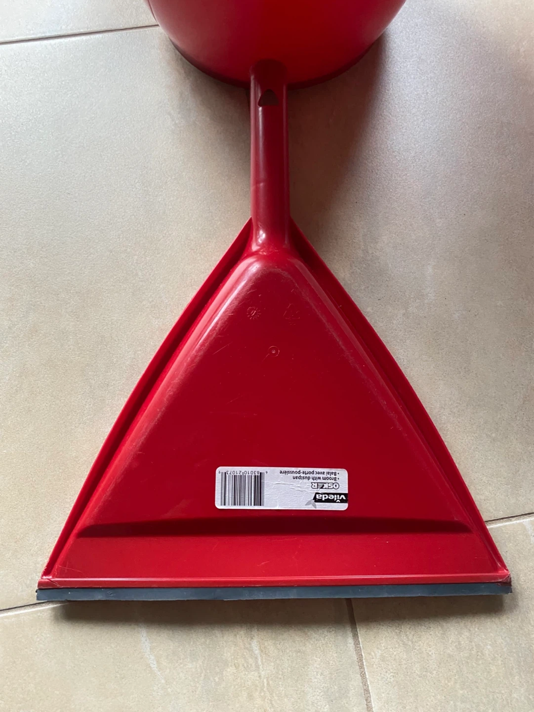 Vileda Red Graduated Bucket with Dustpan - photo 2