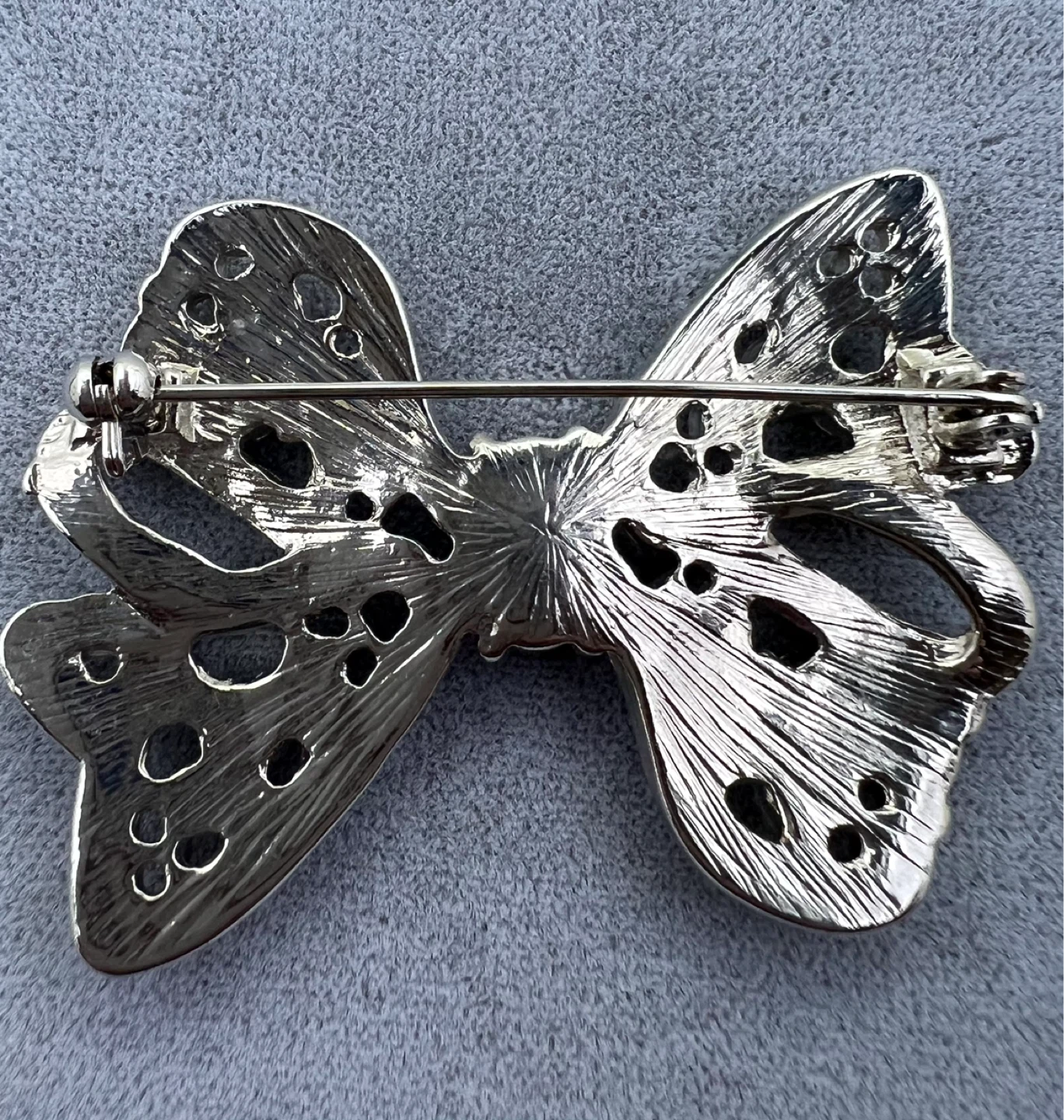 Rhinestone Bow Brooch - photo 2