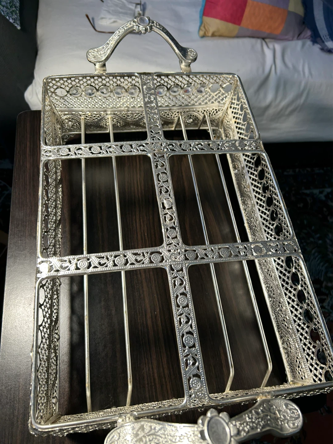 Silver tray