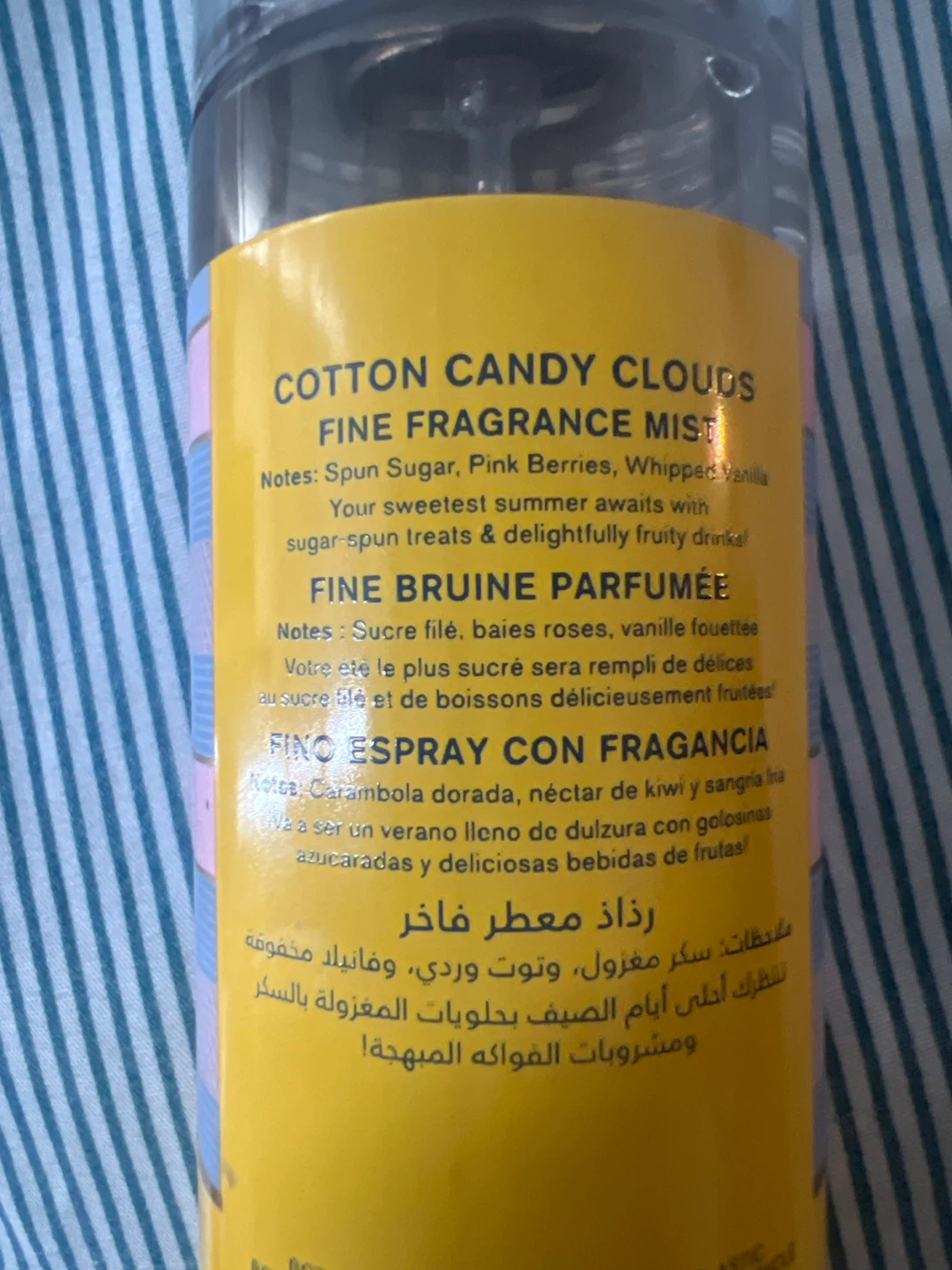 Bath & Body Works Cotton Candy Clouds Fine Fragrance Mist 236 ml - photo 2