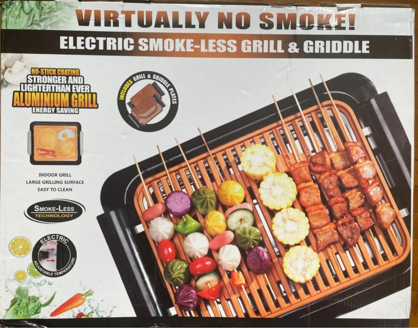 Electric Smokeless Grill & Griddle - photo 2