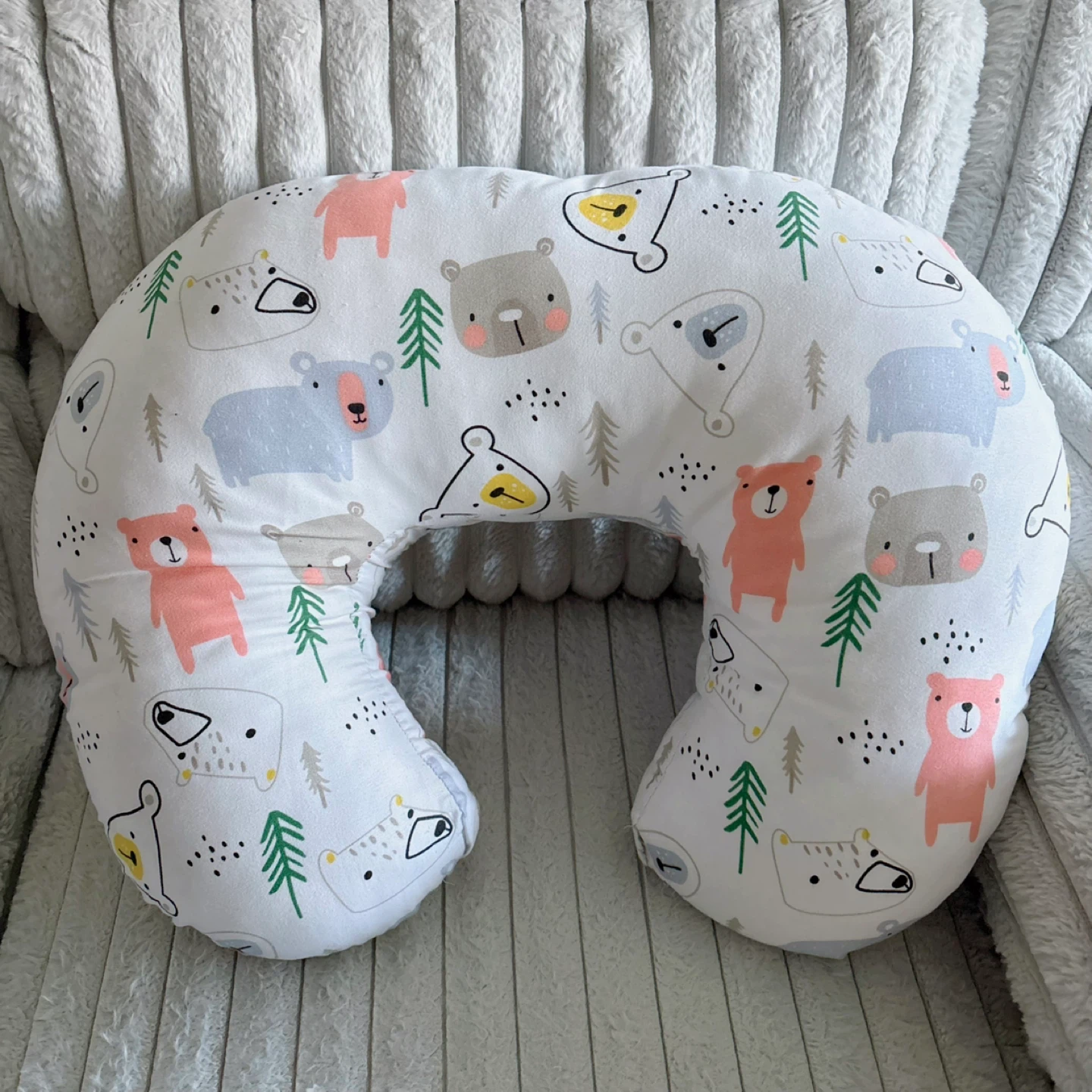 Nursing pillow with cover
