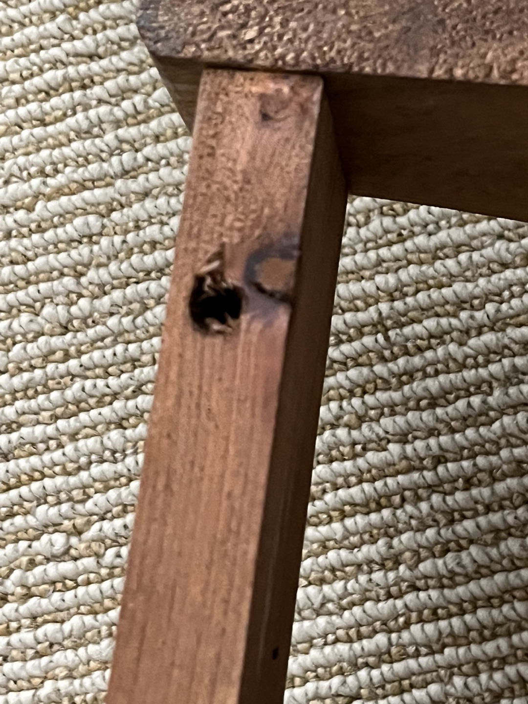 Wooden Shelf with Heart Cutout - photo 5