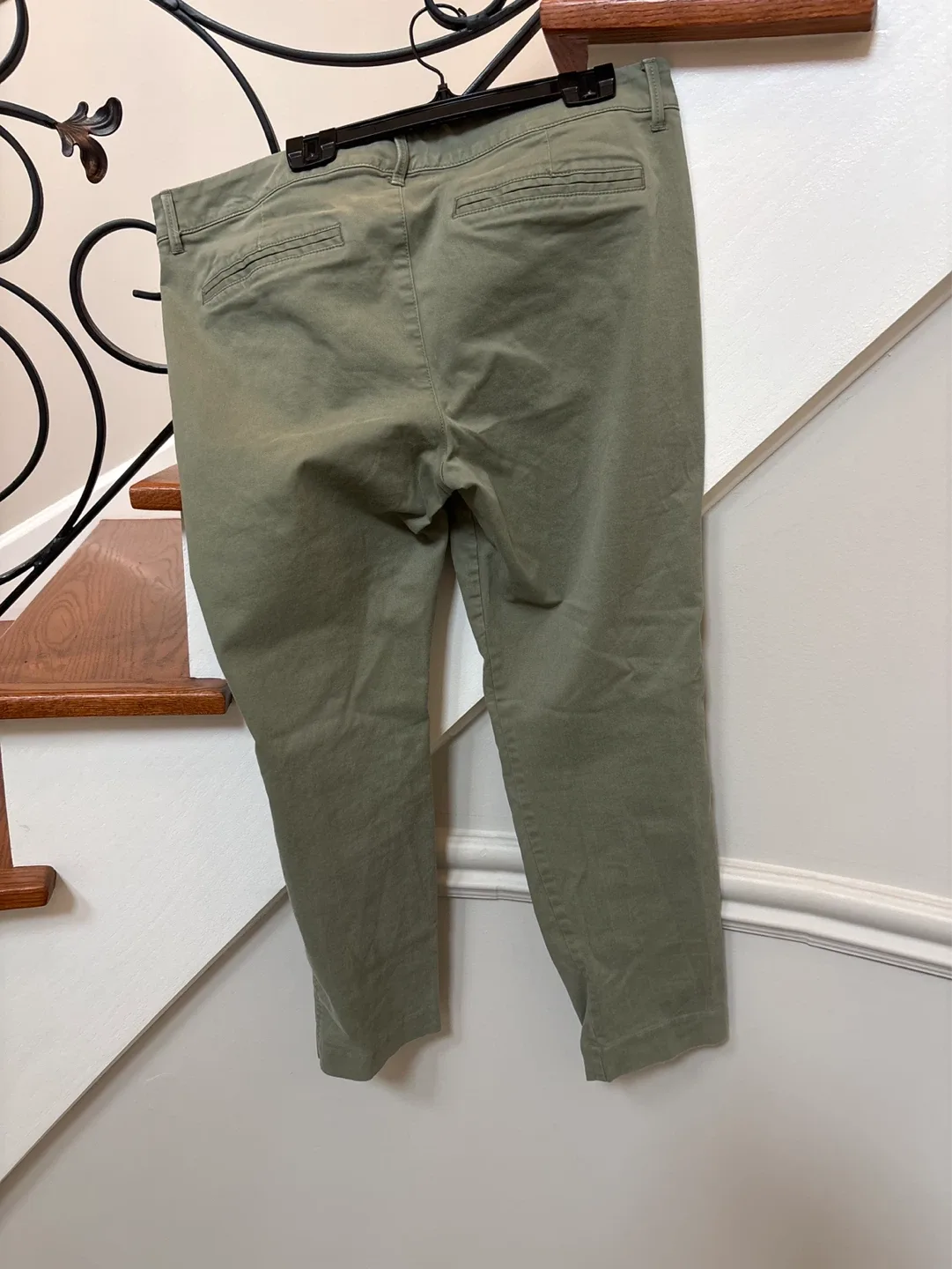 Old Navy Pixie Pants Khaki Green Size 10 - photo 2