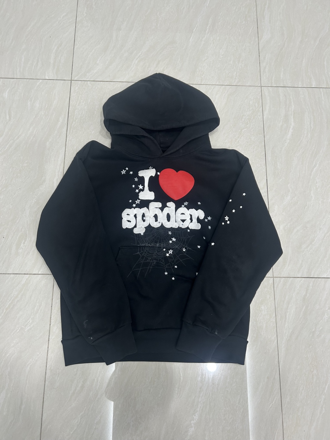 I ❤️ SP5DER HOODIE