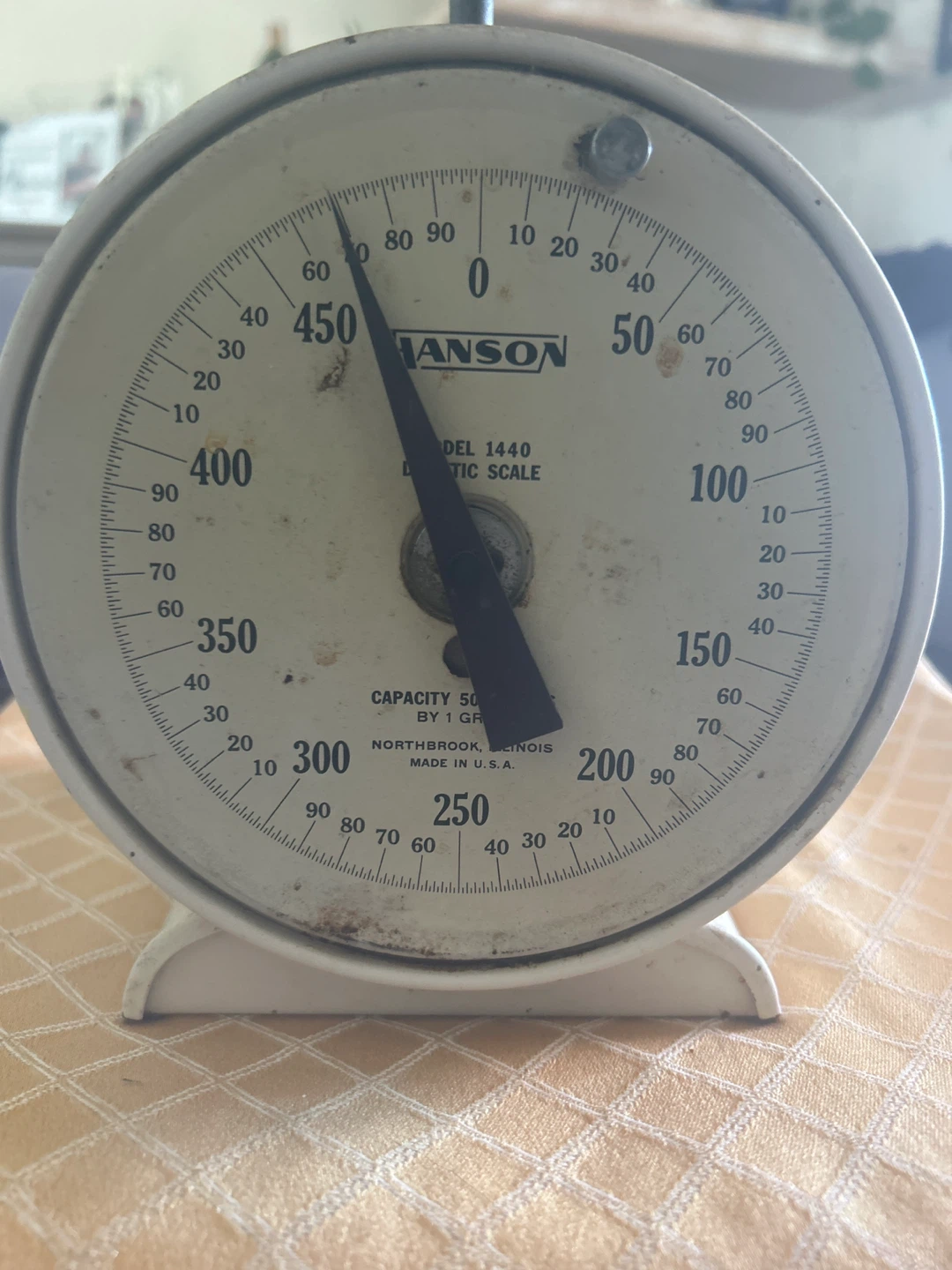 Vintage Hanson Model 1440 Kitchen Scale