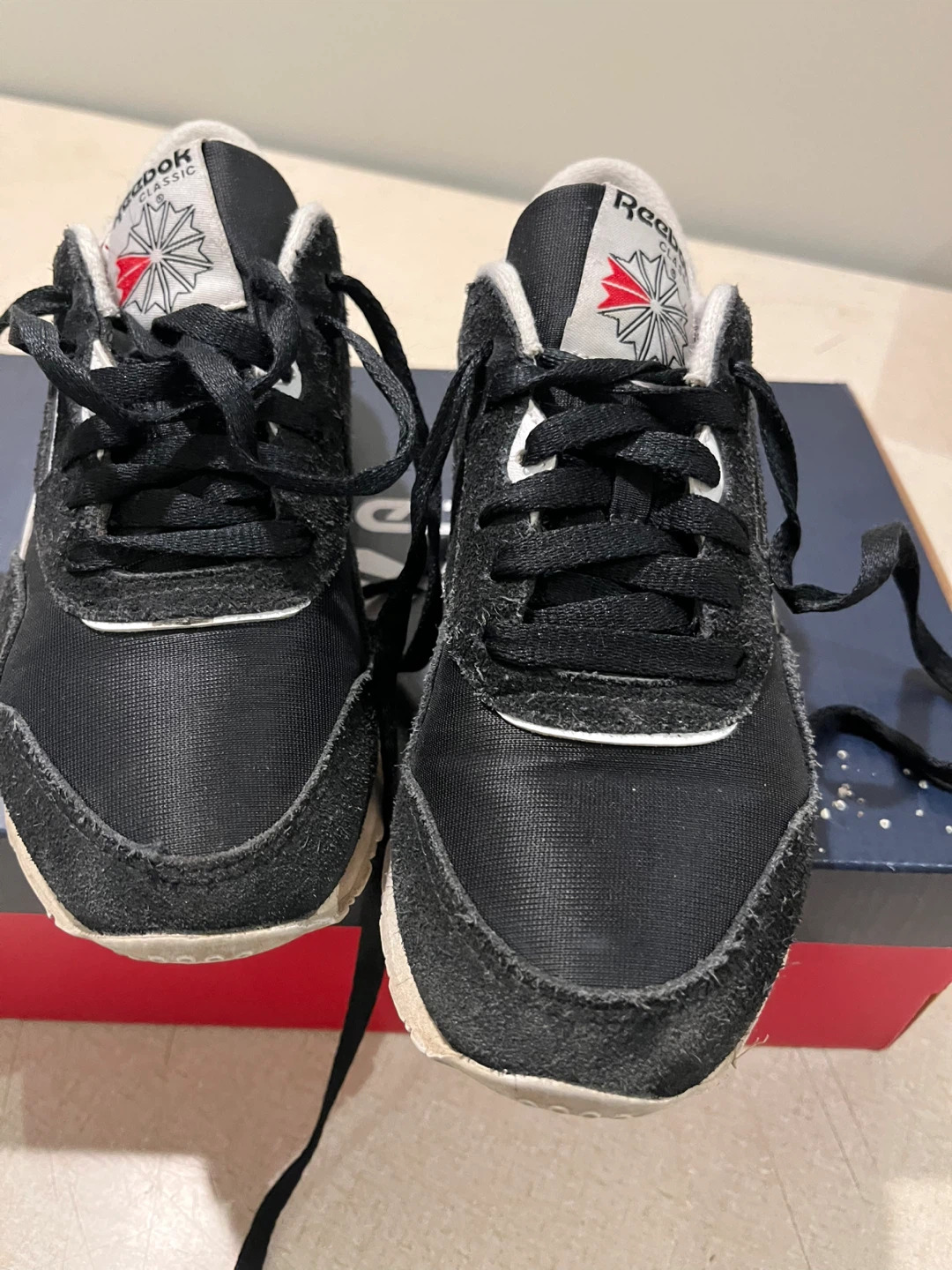 Reebok Classic Nylon Shoes - Black