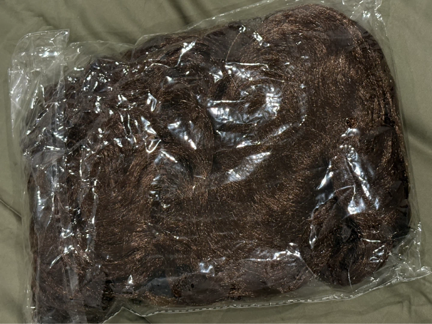 Brown Spirit halloween Jesus Wig and beard