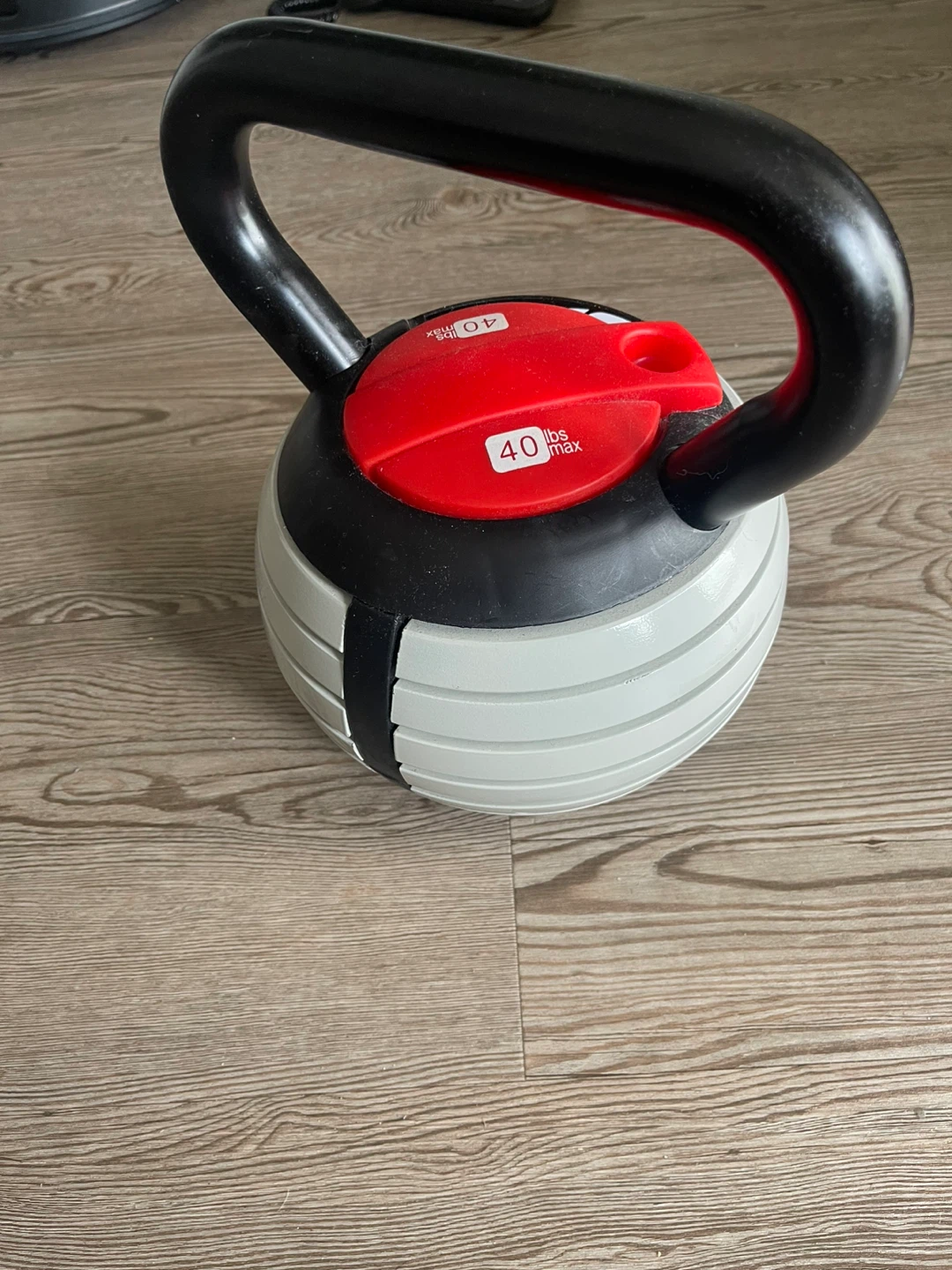 Adjustable Kettlebell 40 lbs max