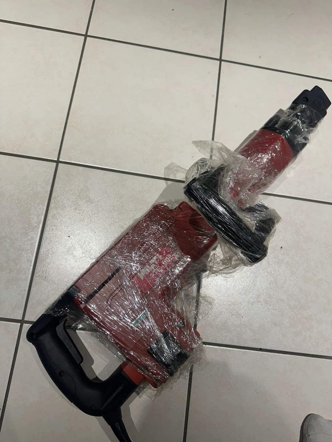 Red Demolition Hammer Jackhammer