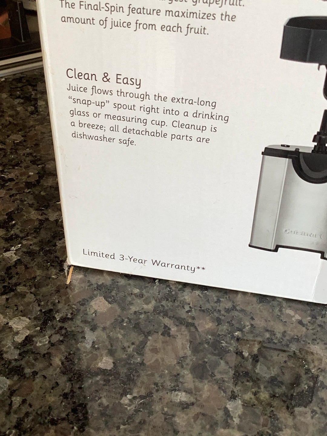 Cuisinart Electric Citrus Juicer CCJ-500