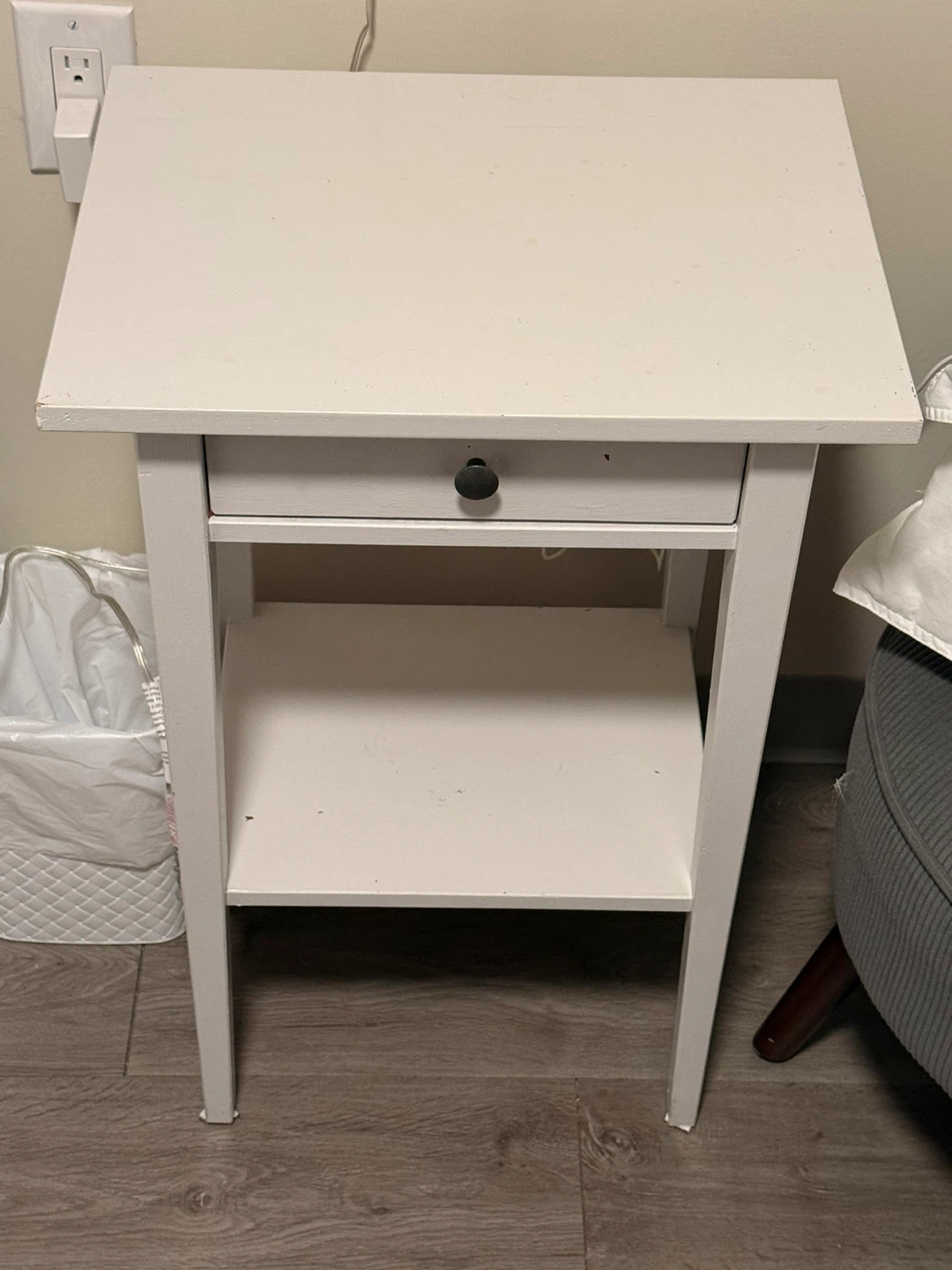 IKEA HEMNES Nightstand, White