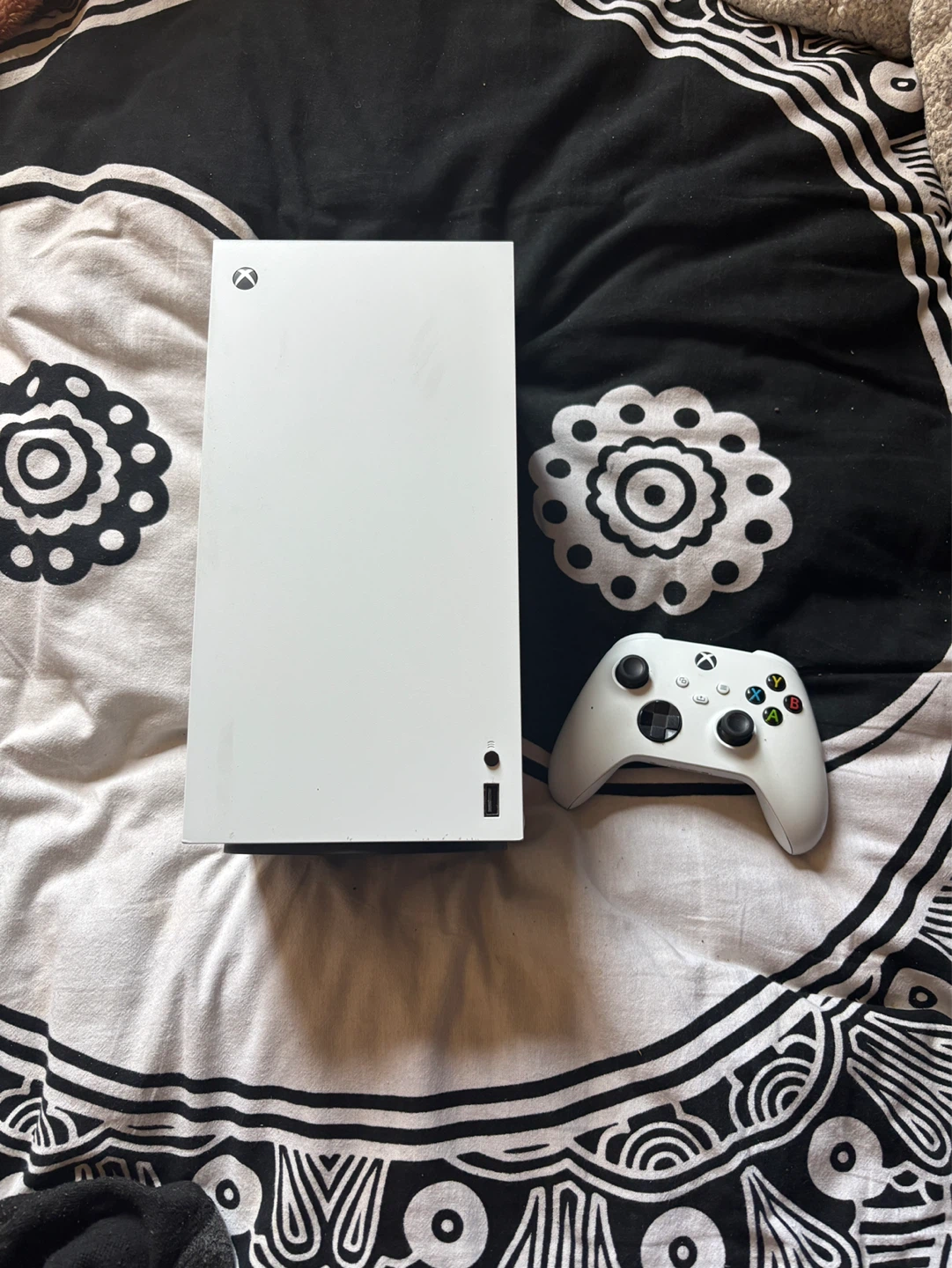 Microsoft Xbox Series X Console with Controller