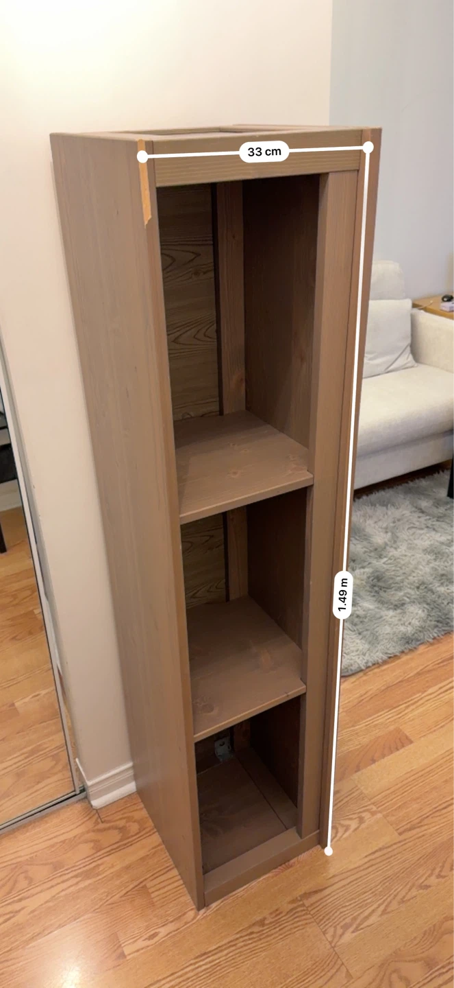 Tall Narrow TV DESK