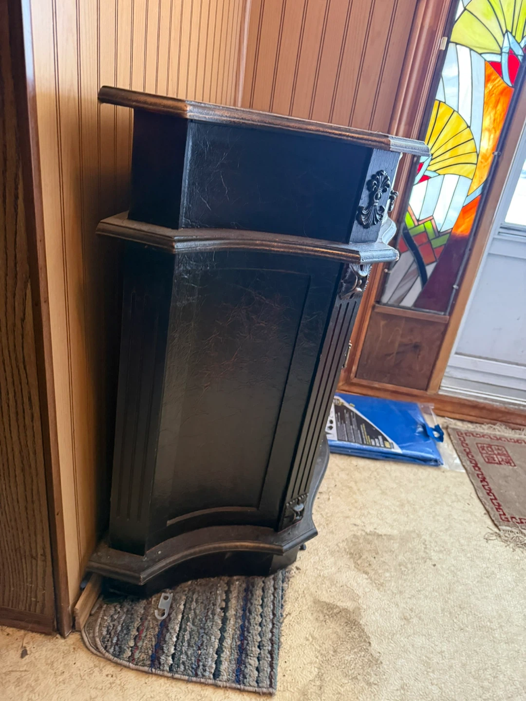 Vintage Cabinet with Floral Decal - photo 5