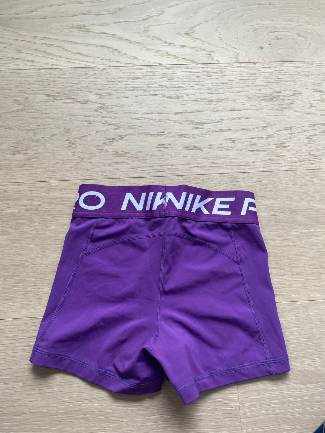 Nike Pro Women's Purple Compression Shorts - photo 2