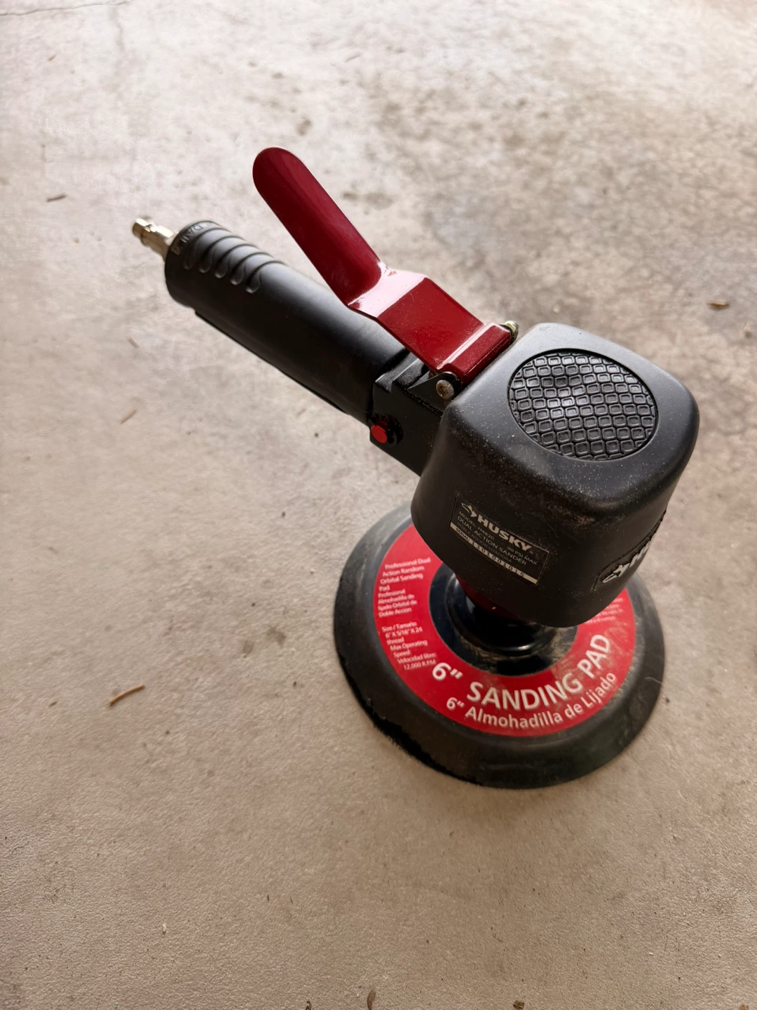 Husky 6" Air Orbital Sander - photo 3