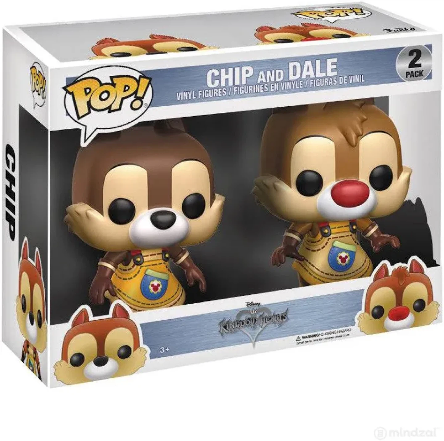 Funko Pop! Disney Kingdom Hearts Chip & Dale 2 Pack