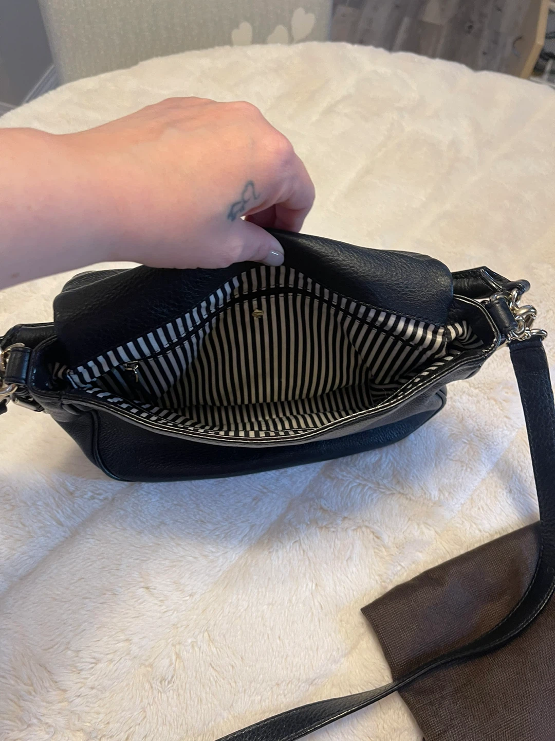 Kate Spade Black Leather Crossbody Bag - photo 4