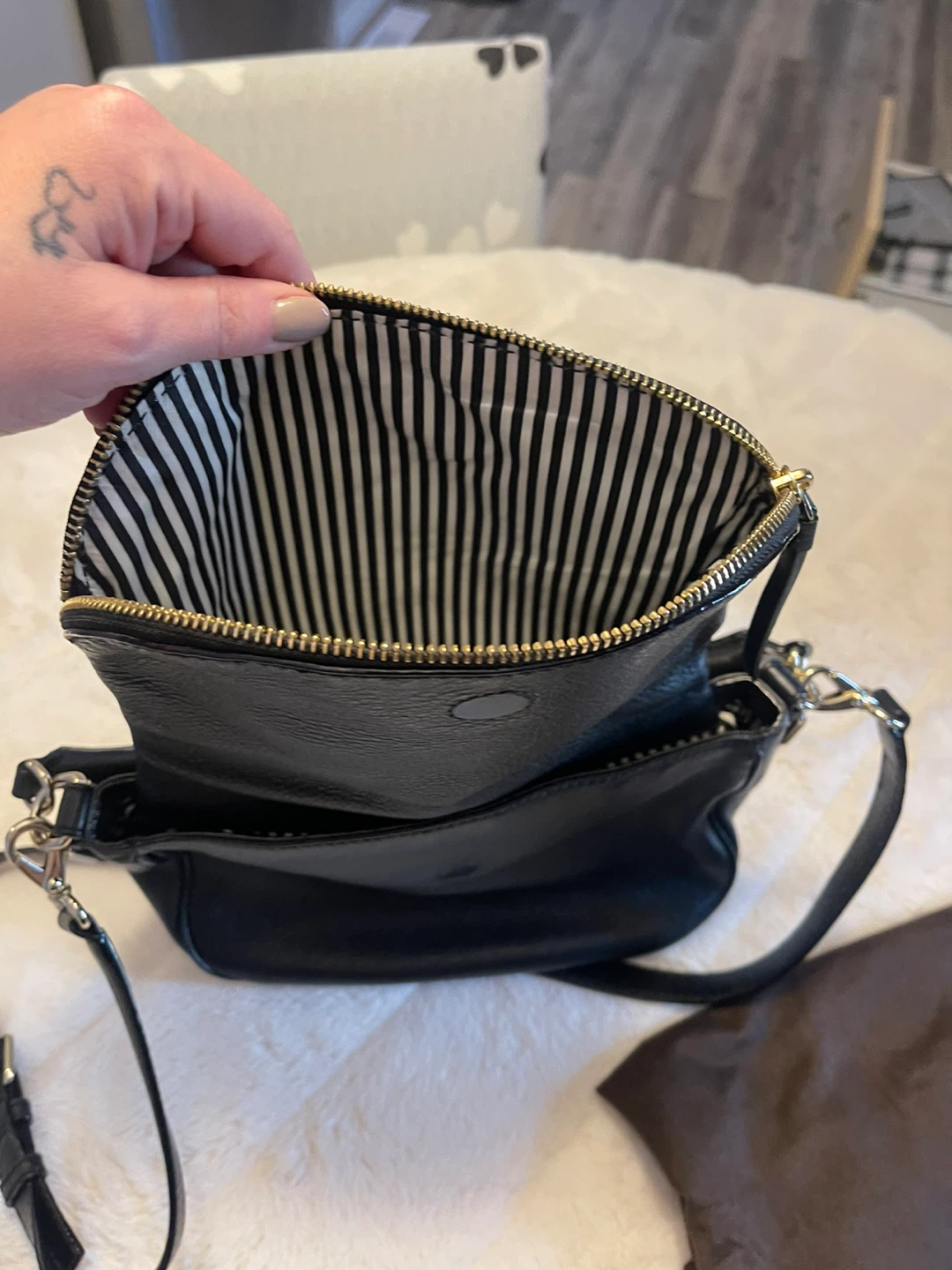 Kate Spade Black Leather Crossbody Bag - photo 3